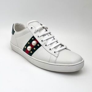 Gucci Ace studded sneakers sz 8.5